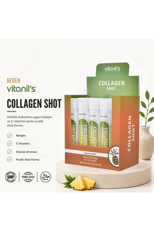 Vitanil's Collagen Ananas Aromalı 15 Şişe