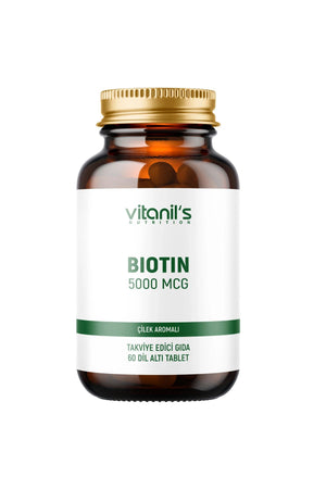 Vitanil's Biotin Chewable 60 Tablet