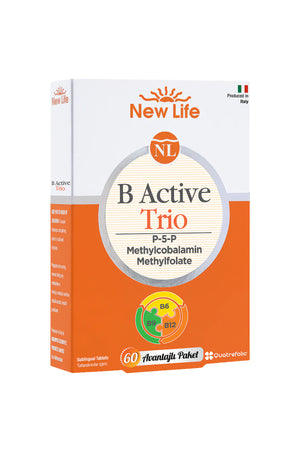 New Life B Active Trio 60 Dilaltı Tablet