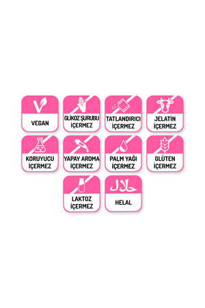 Herbaland Magnesium & Vitamin B6 Gummy 60 Çiğnenebilir Form