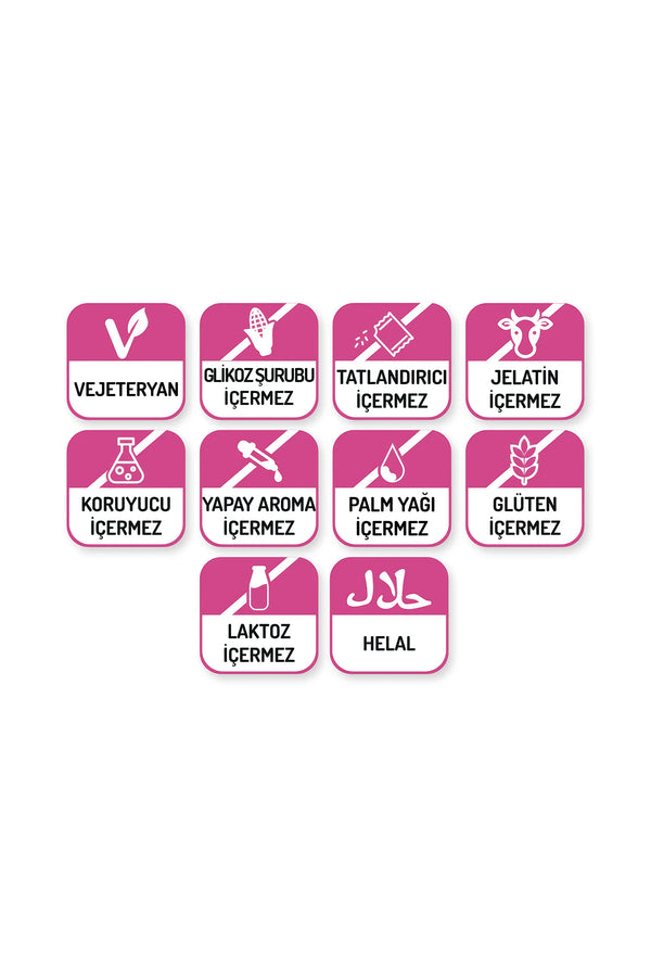 Herbaland Calcium & Vitamin D3 Gummy 60 Çiğnenebilir Form