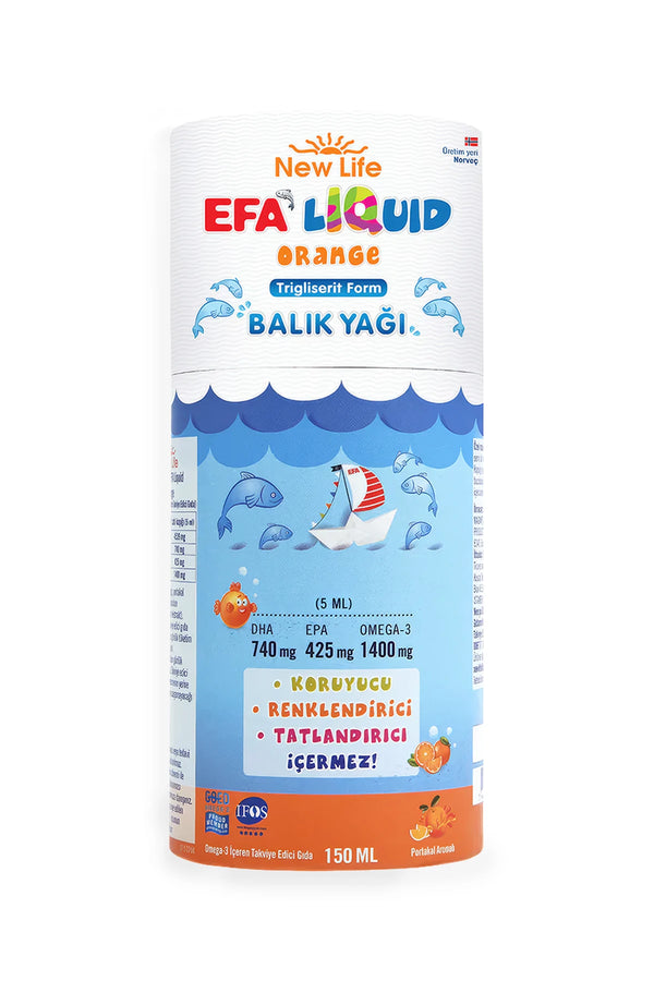 New Life EFA Liquid (Orange) 150 ml