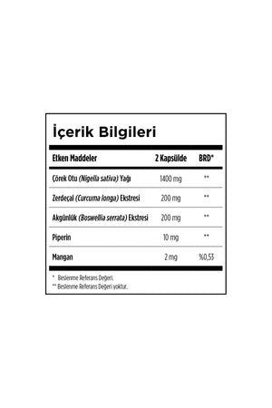 Zade Vital Curcunig 60 Kapsül