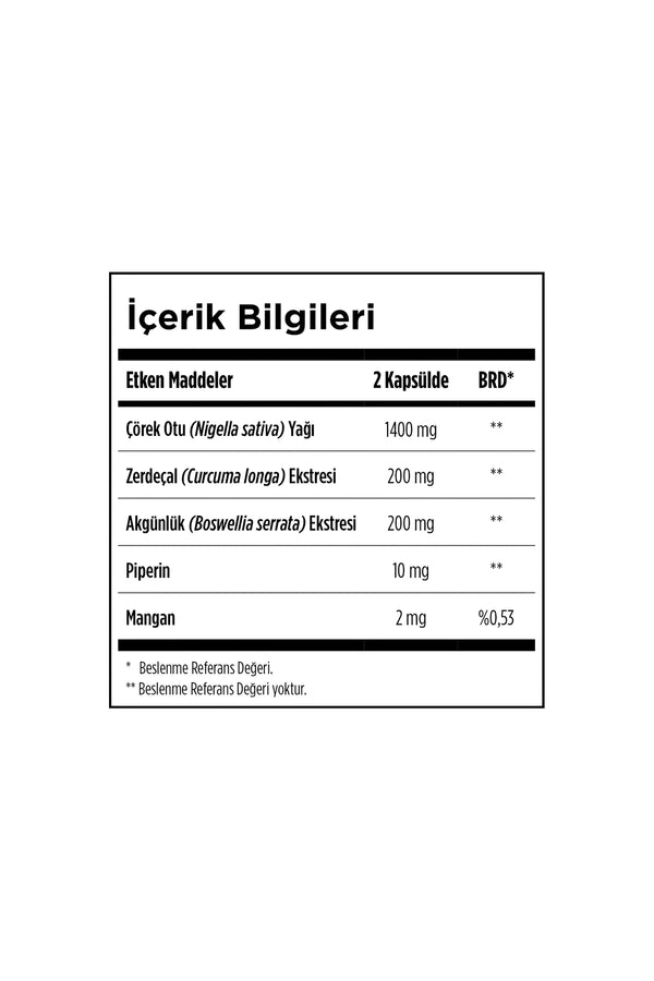 Zade Vital Curcunig 60 Kapsül